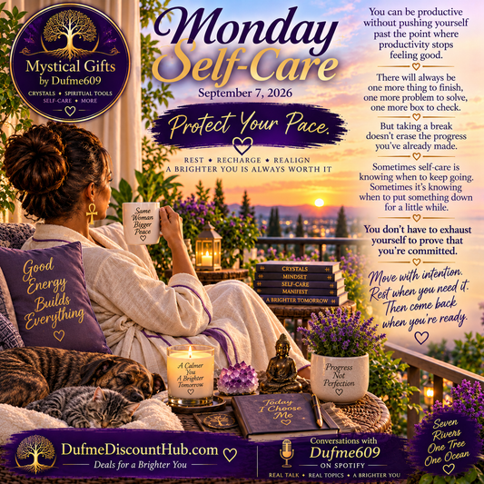Monday Self-Care — Protect Your Pace