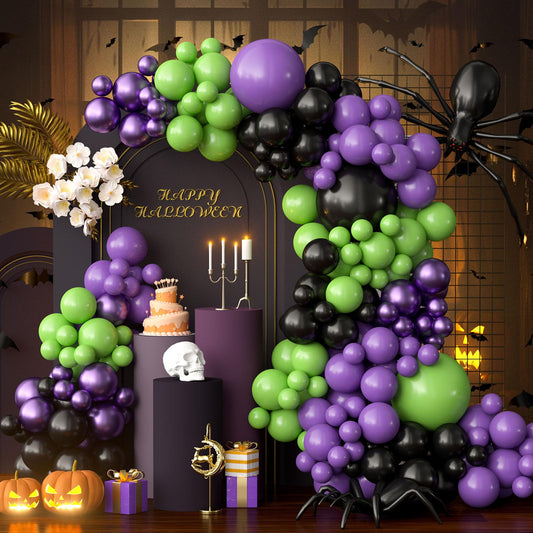 Halloween Balloon Garland Arch Kit – 116 Pieces