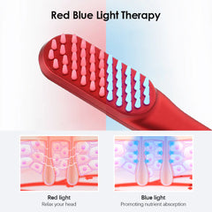 Anti-Hair Loss Electric Massage Comb | Laser Therapy Hair Growth
