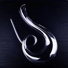 Crystal Wine Decanter 1.5L | Lead-Free Aerating Carafe
