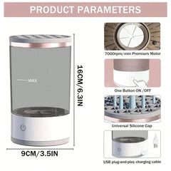 Electric Makeup Brush Cleaner | Automatic Spinning Dryer