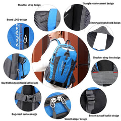 40L Travel Backpack | Camping Hiking Laptop Rucksack