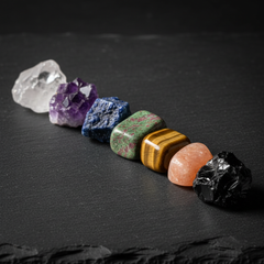 7 Chakra Crystals – Close-Up