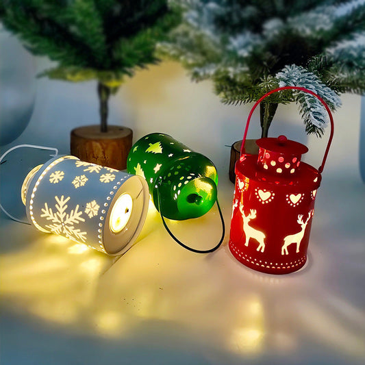 Christmas LED Candle Lantern – Festive Holiday Light