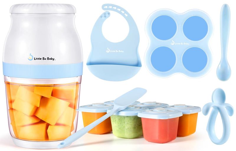 13-in-1 Baby Food Maker & Processor Set with Containers Spoons & Bib