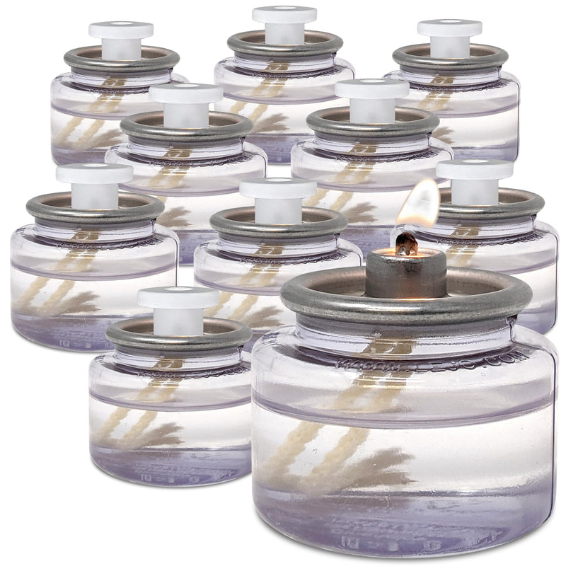 Hyoola Liquid Oil Candles 180-Pack — 8-Hour Disposable Paraffin Tea Lights