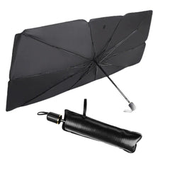 Car Windshield Sun Shade | Foldable Umbrella Front Window Cover