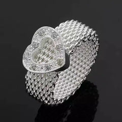 Love Big Heart Ring | Bold Statement Jewelry