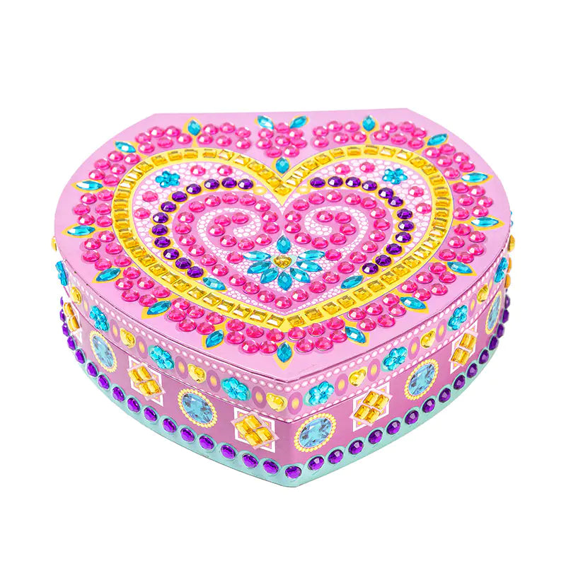 Heart-Shaped Jewelry Box and Storage Organizer