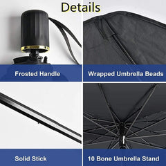 Car Windshield Sun Shade | Foldable Umbrella Front Window Cover
