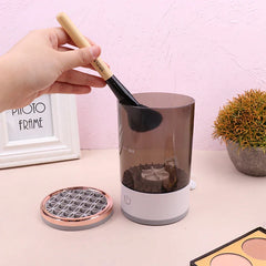Electric Makeup Brush Cleaner | Automatic Spinning Dryer