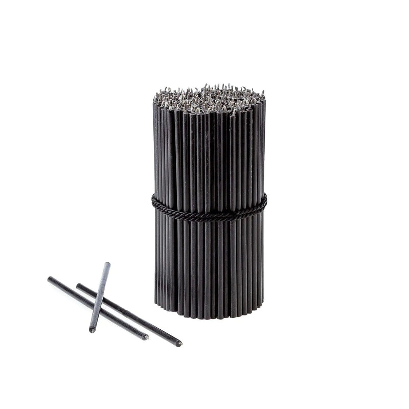 Danilovo Pure Beeswax Candles - No-Drip Smoke-Less Tall Thin Taper Candles – Decorative Candles for Church Prayer Decor or Birthday Candles – Honey Scented Candles – 7.3x0.24” (Black100pcs)