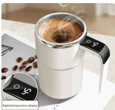 Automatic Magnetic Stirring Coffee Cup | Self-Mixing Mug