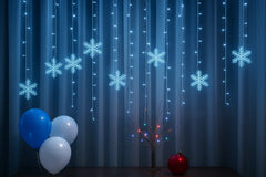 Snowflake Fairy Curtain Lights - Magical LED String Lights for Home & Events
