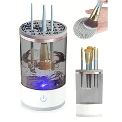 Electric Makeup Brush Cleaner | Automatic Spinning Dryer