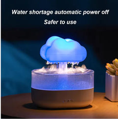 Rain Cloud Humidifier & Essential Oil Diffuser with LED Light
