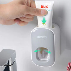 Automatic Wall-Mounted Toothpaste Squeezer - Dual Gear System