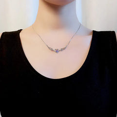925 Sterling Silver Angel Wings Necklace