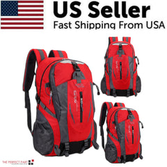 40L Travel Backpack | Camping Hiking Laptop Rucksack