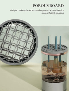 Electric Makeup Brush Cleaner | Automatic Spinning Dryer