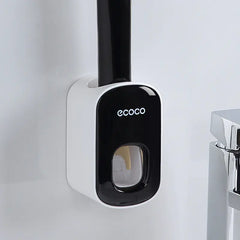 Automatic Wall-Mounted Toothpaste Squeezer - Dual Gear System