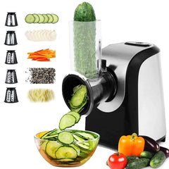 5-in-1 Electric Cheese Grater | Professional Shredder & Salad Maker