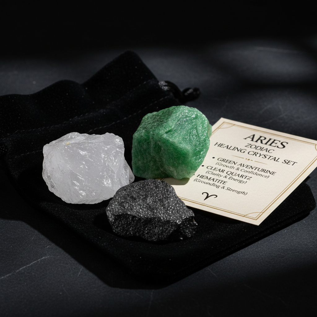 Aries Crystal Set Close-up