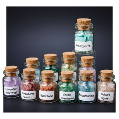Crystal Chips Bottles – Close-Up