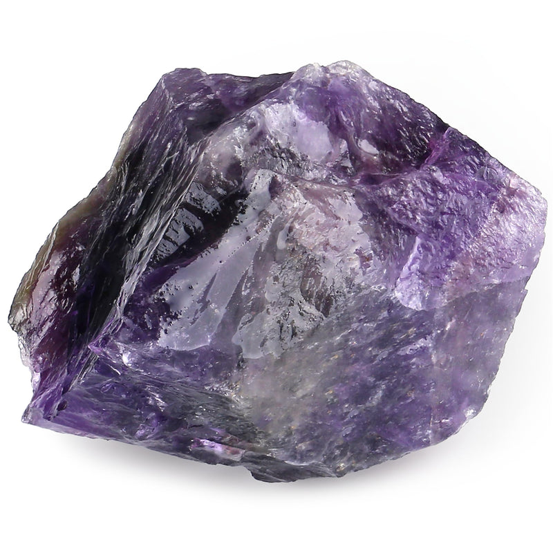 Amethyst Raw Healing Crystal Stone - Large Natural Rough Amethyst 1.8-2.2