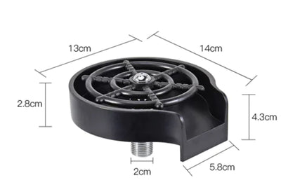 Automatic Cup Washer | High-Pressure Glass Cleaner