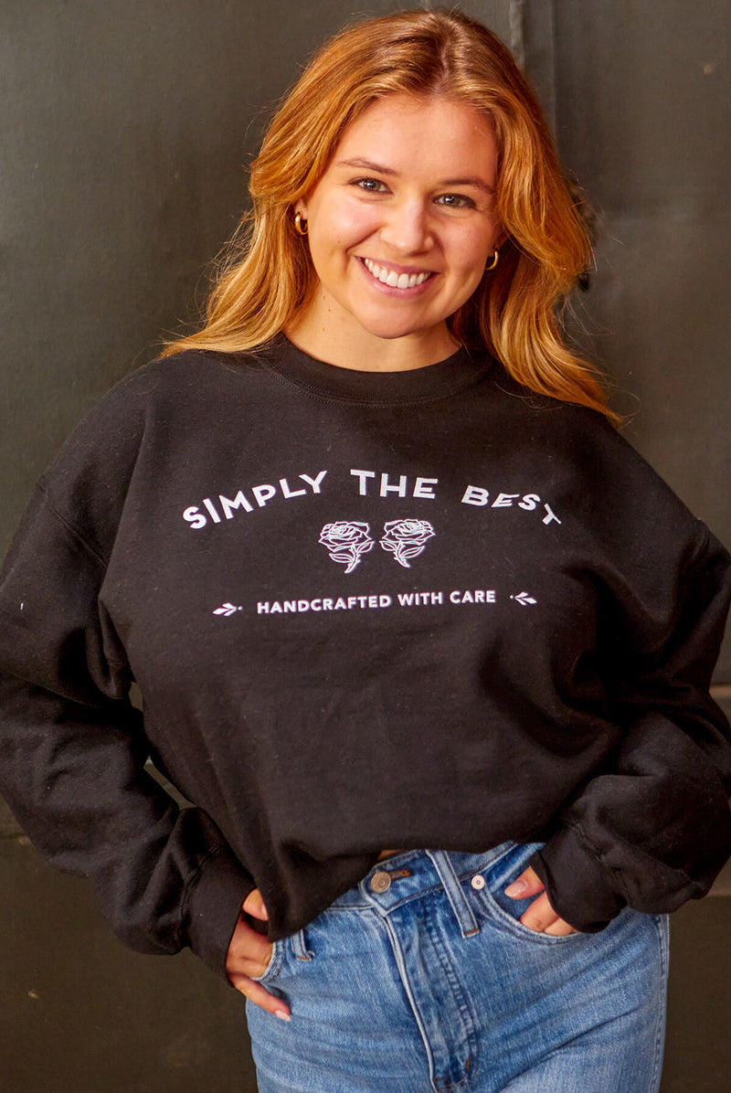 Simply the Bride & Squad Bachelorette Party Sweatshirts