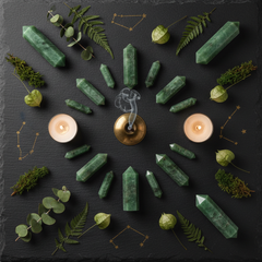 Green Aventurine Wands Lifestyle