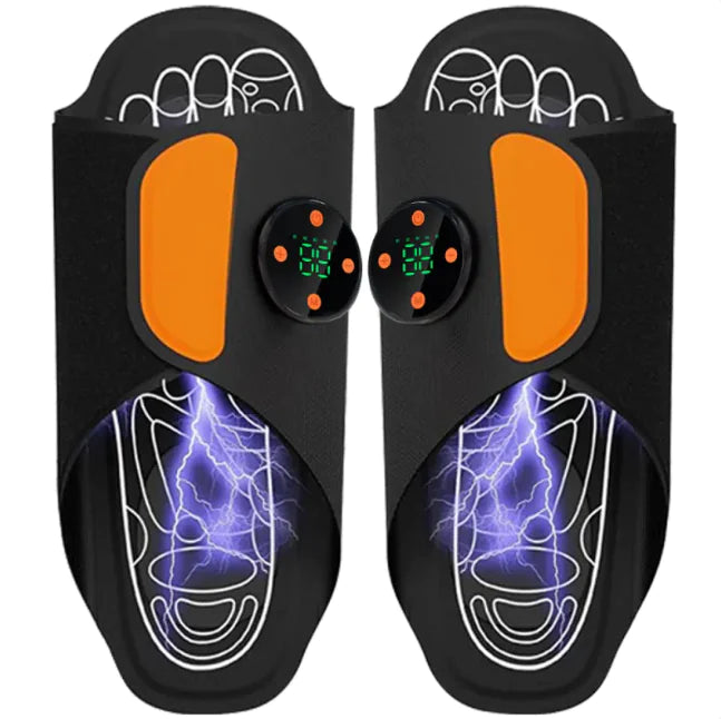 EMS Rechargeable Foot Massage Mat Massager (Button & Remote Options)
