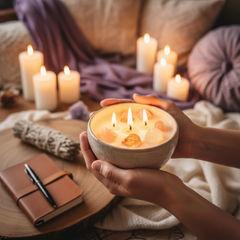 Healing Crystal Chakra Candle – Human Connection Brighter