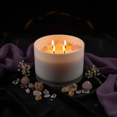 Healing Crystal Chakra Candle – Lifestyle