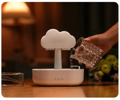 Rain Cloud Humidifier & Essential Oil Diffuser with LED Light