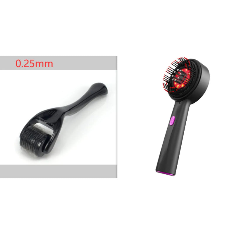 Electric Massage Comb with Red Light Therapy | Hair Growth Scalp Care