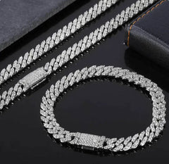 8mm Cuban Link Bracelet | Flip Buckle Chain