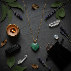 Lifestyle Green Aventurine Necklace