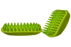 Dog Silicone Shampoo Brush | Soft Massage Bath Comb