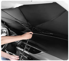 Car Windshield Sun Shade | Foldable Umbrella Front Window Cover