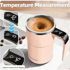 Automatic Magnetic Stirring Coffee Cup | Self-Mixing Mug