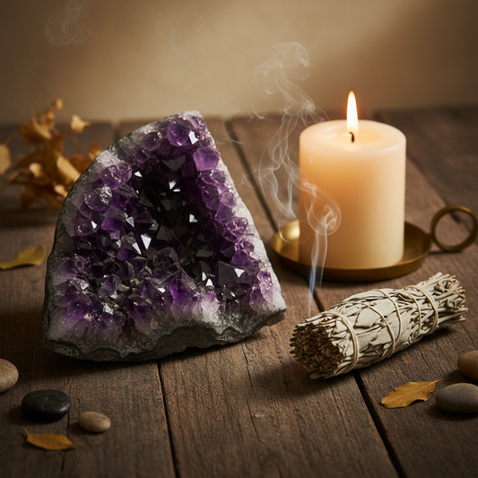 Raw Amethyst Lifestyle
