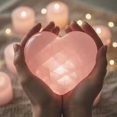 Rose Quartz Hands