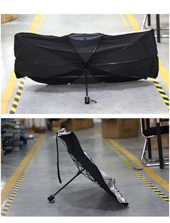 Car Windshield Sun Shade | Foldable Umbrella Front Window Cover