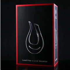 Crystal Wine Decanter 1.5L | Lead-Free Aerating Carafe
