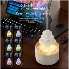 Rain Cloud Humidifier & Essential Oil Diffuser with LED Light