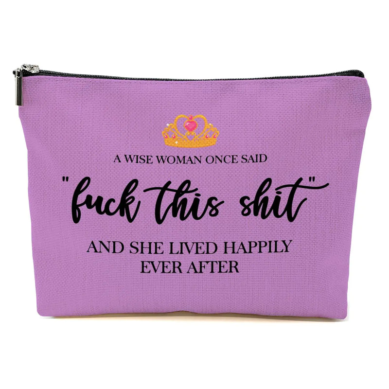 Funny Gifts for Women - Strong Women Inspirational Makeup Bag